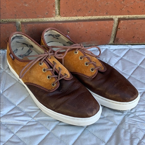 Vans Other - Leather corduroy Vans US10 GENTLY WORN EUC
